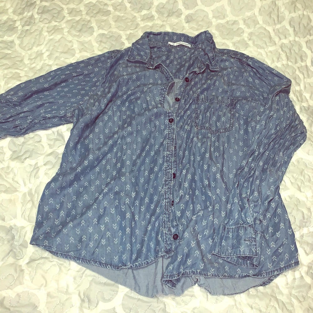 Maurices plus sz. 2 cute button down top
